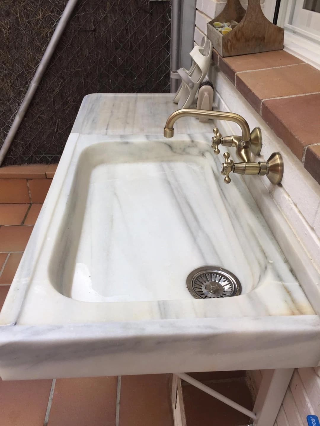 Encimera de baño en piedra natural