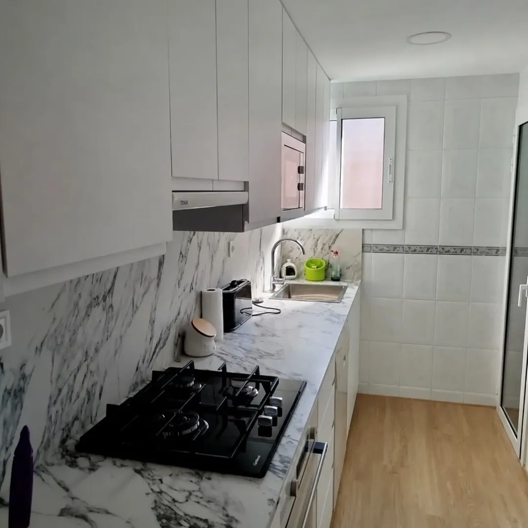 encimeras a medida en proyecto real de Sabadell